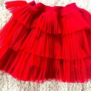 Mayoral toddler tutu- perfect for Valentine’s Day, Christmas